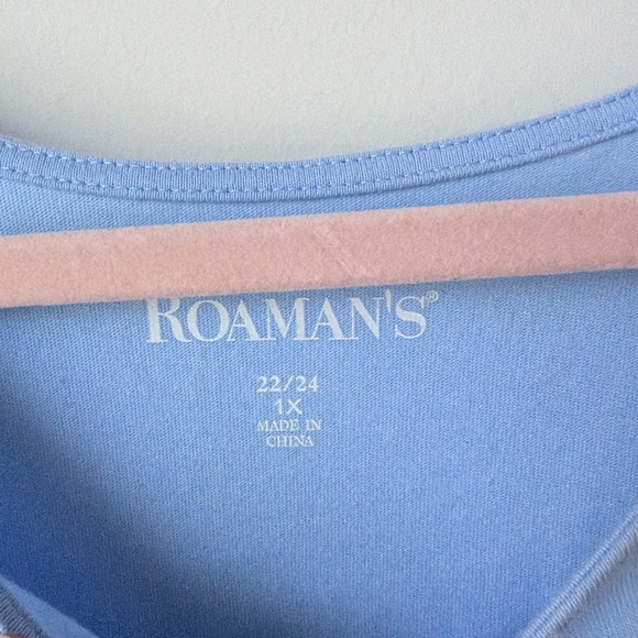 Roamans Floral Embellished Sequin Oversized Tunic - Size 22/24 - Picture 4 of 5